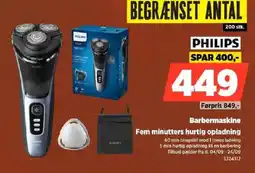 Power Philips barbermaskine tilbud