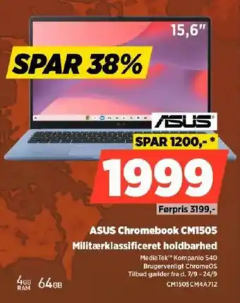 Power Asus chromebook cm1505 tilbud