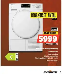 Power Miele Terretumbler tilbud