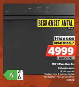 Power Hisense Indbygningsovn tilbud