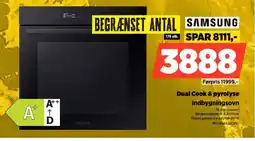 Power Samsung Dual Cook & pyrolyse Indbygningsovn tilbud