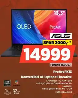 Power Asus ProArt PX13 tilbud