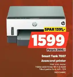 Power Hp Smart Tank 7007 tilbud