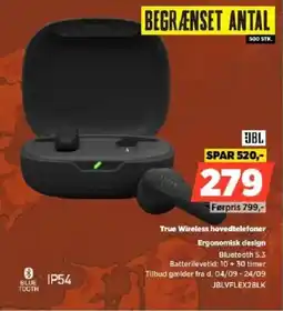 Power JBL True Wireless hovedtelefoner tilbud