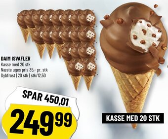 Løvbjerg Daim Isvafler tilbud
