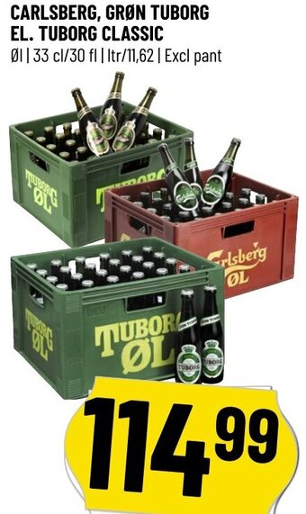 Løvbjerg Carlsberg, Grøn Tuborg El. Tuborg Classic tilbud