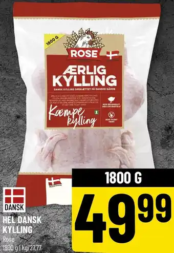 Løvbjerg Hel Dansk Kylling 1800g tilbud