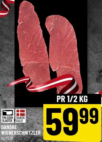 Danske Wienerschnitzler 1/2kg