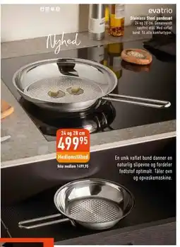 Imerco eva trio Stainless Steel pandesæt tilbud