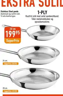 Imerco Stainless Steel pande tilbud