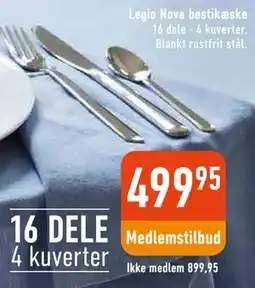 Imerco Legio Nova bestikæske tilbud