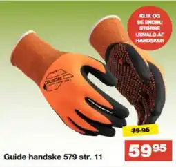 Bauhaus Guide handske 579 tilbud