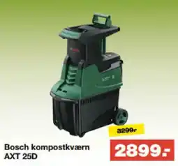 Bauhaus Bosch kompostkværn AXT 25D tilbud