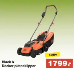 Bauhaus Black & Decker plæneklipper tilbud