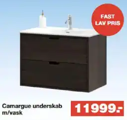 Bauhaus Camargue underskab m/vask tilbud