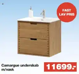 Bauhaus Camargue underskab m/vask tilbud