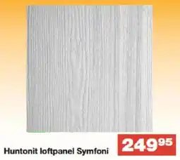 Bauhaus Huntonit loftpanel Symfoni tilbud
