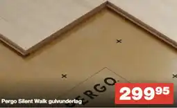 Bauhaus Pergo Silent Walk gulvunderlag tilbud