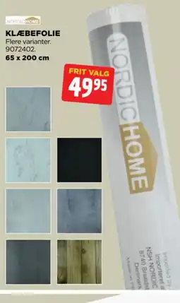 jem & fix Nordic Home klæbefolie tilbud