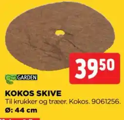 jem & fix Garden kokos skive tilbud