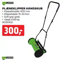 jem & fix Garden plæneklipper håndskub tilbud