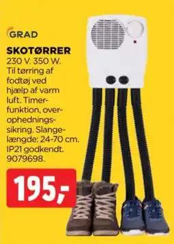jem & fix Grad skotørrer tilbud