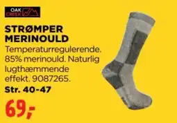 jem & fix Oak Creek strømper merinould tilbud