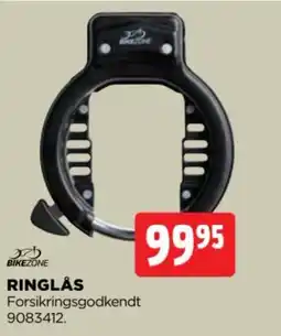 jem & fix Bikezone ringlås tilbud