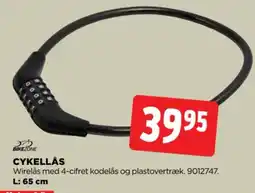 jem & fix Bikezone cykellås tilbud