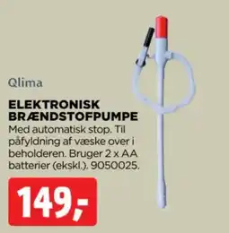 jem & fix Qlima elektronisk brændstofpumpe tilbud