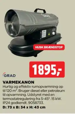 jem & fix Grad varmekanon tilbud