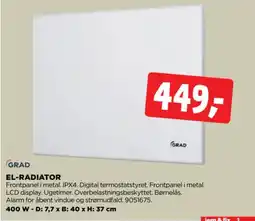jem & fix Grad el-radiator tilbud