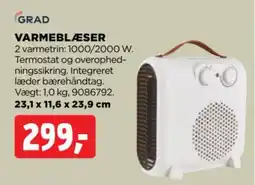 jem & fix Grad varmeblæser tilbud