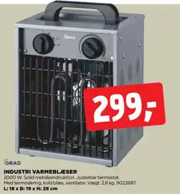 jem & fix Grad industri varmeblæser tilbud