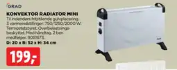 jem & fix Grad konvektor radiator mini tilbud