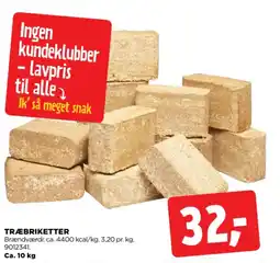 jem & fix Træbriketter tilbud