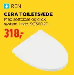 jem & fix Ren cera toiletsæde tilbud