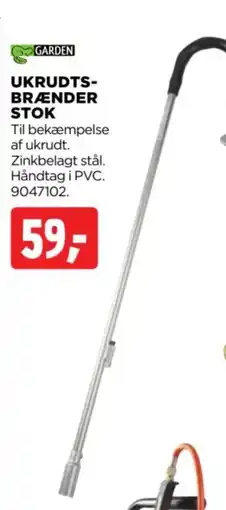 jem & fix Garden ukrudtsbrænder stok tilbud