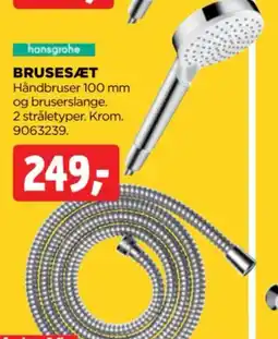jem & fix hansgrohe brusesæt tilbud
