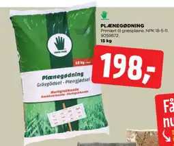 jem & fix Grønne Fingre Plænegødning tilbud