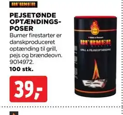 jem & fix PEJSETØNDE OPTÆNDINGSPOSER tilbud
