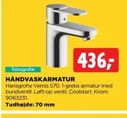 jem & fix HÅNDVASKARMATUR tilbud