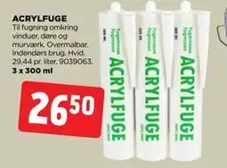 jem & fix ACRYLFUGE tilbud