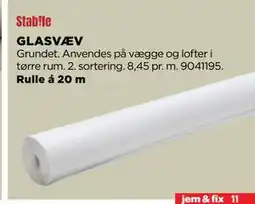 jem & fix GLASVÆV tilbud