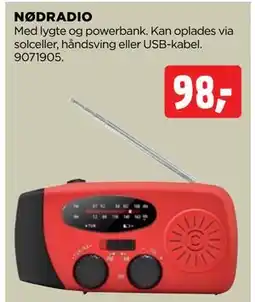 jem & fix NØDRADIO tilbud