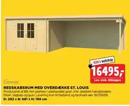 jem & fix REDSKABSRUM MED OVERDÆKKE ST. LOUIS tilbud