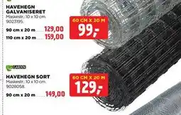 jem & fix HAVEHEGN SORT tilbud
