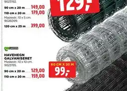 jem & fix HAVEHEGN GALVANISERET tilbud