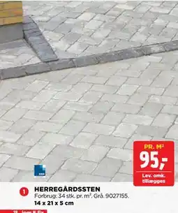 jem & fix HERREGÅRDSSTEN tilbud