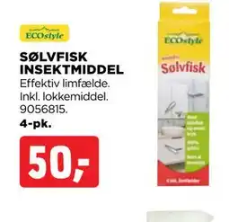 jem & fix SØLVFISK INSEKTMIDDEL tilbud